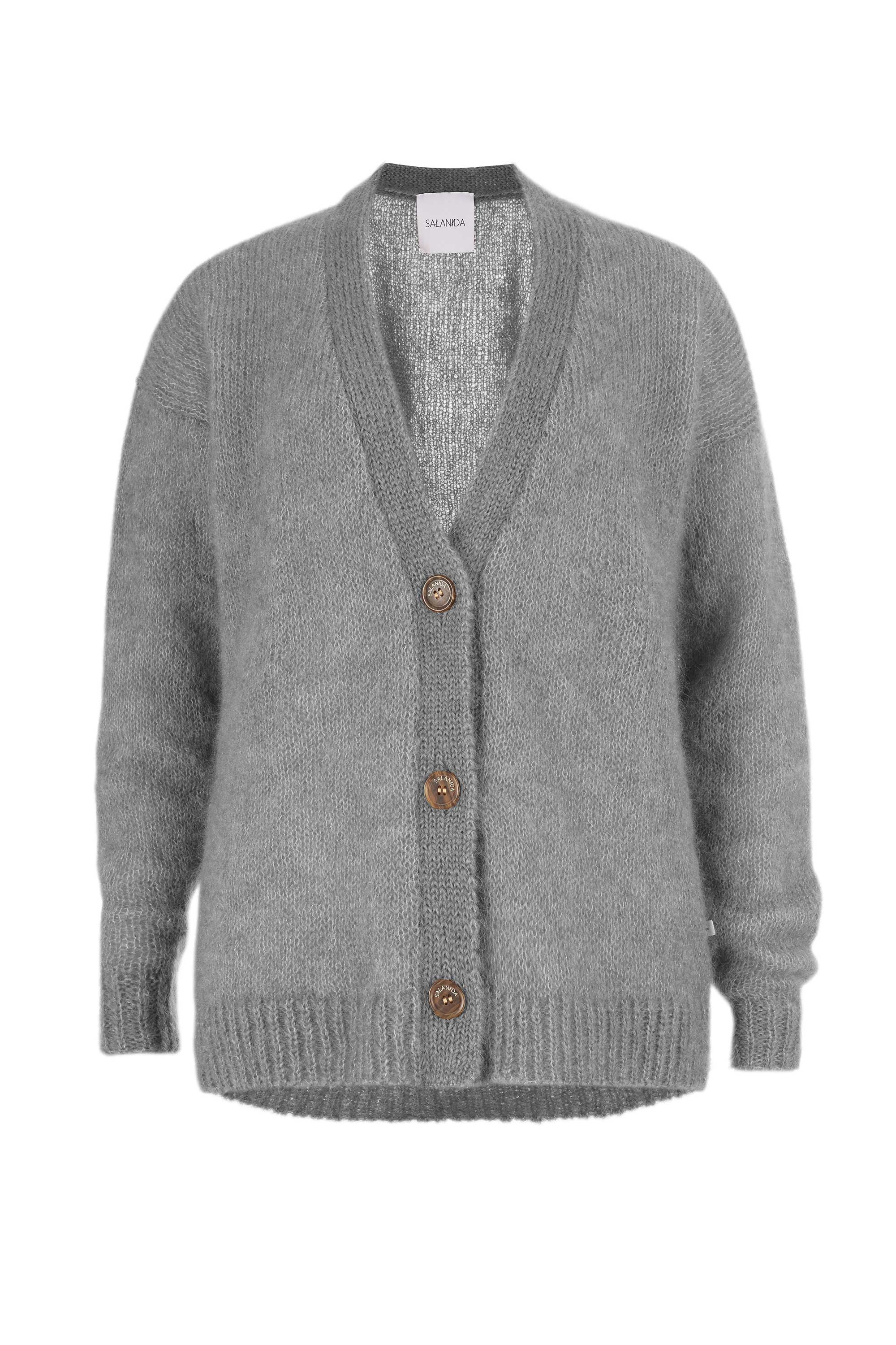 Melody Mohair Cardigan Grey *NEW IN*