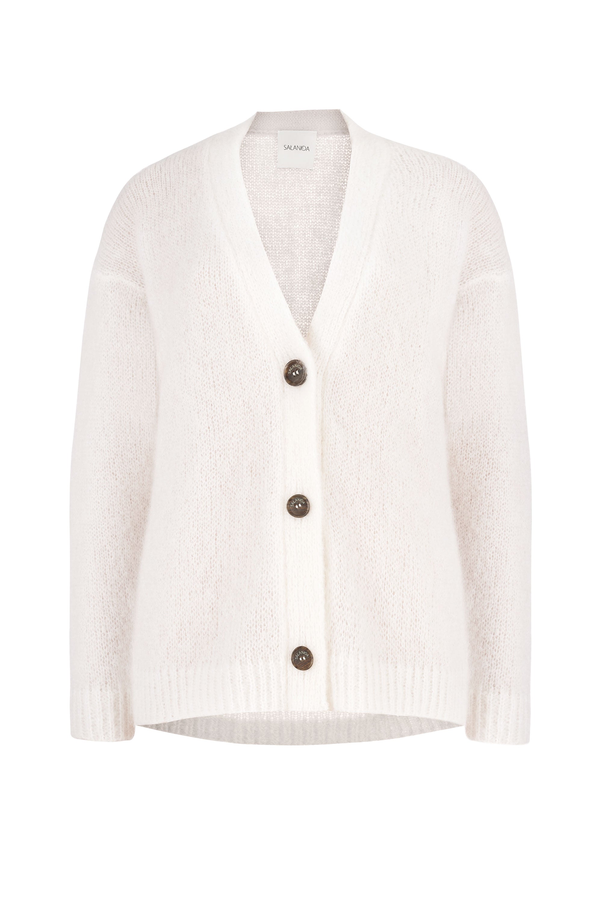 Melody Mohair Cardigan White *NEW IN*