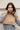 SALANIDA Merino Wool Bib-neck in Beige | PUNTO