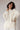 SALANIDA Merino Wool Cable-knit Sweater in White | NONNA