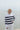 SALANIDA Merino Wool Striped Sweater in White | MARINA