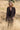 SALANIDA Merino Wool Cardigan in Chocolate Brown | BENE