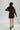 SALANIDA Merino Wool Sweater in Chocolate Brown | ROTONDO