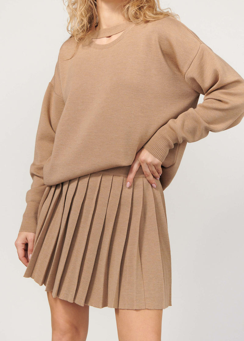 Rotondo 100% Merino Jumper Beige