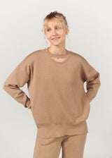 Rotondo 100% Merino Jumper Beige