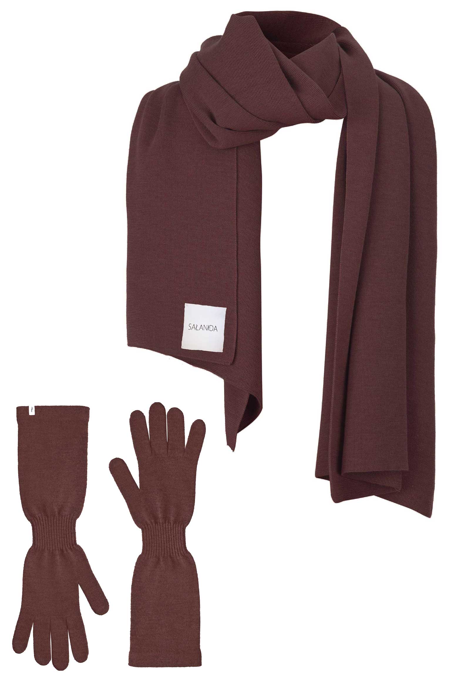 Via 100% Merino Set Chocolate *NEW IN*