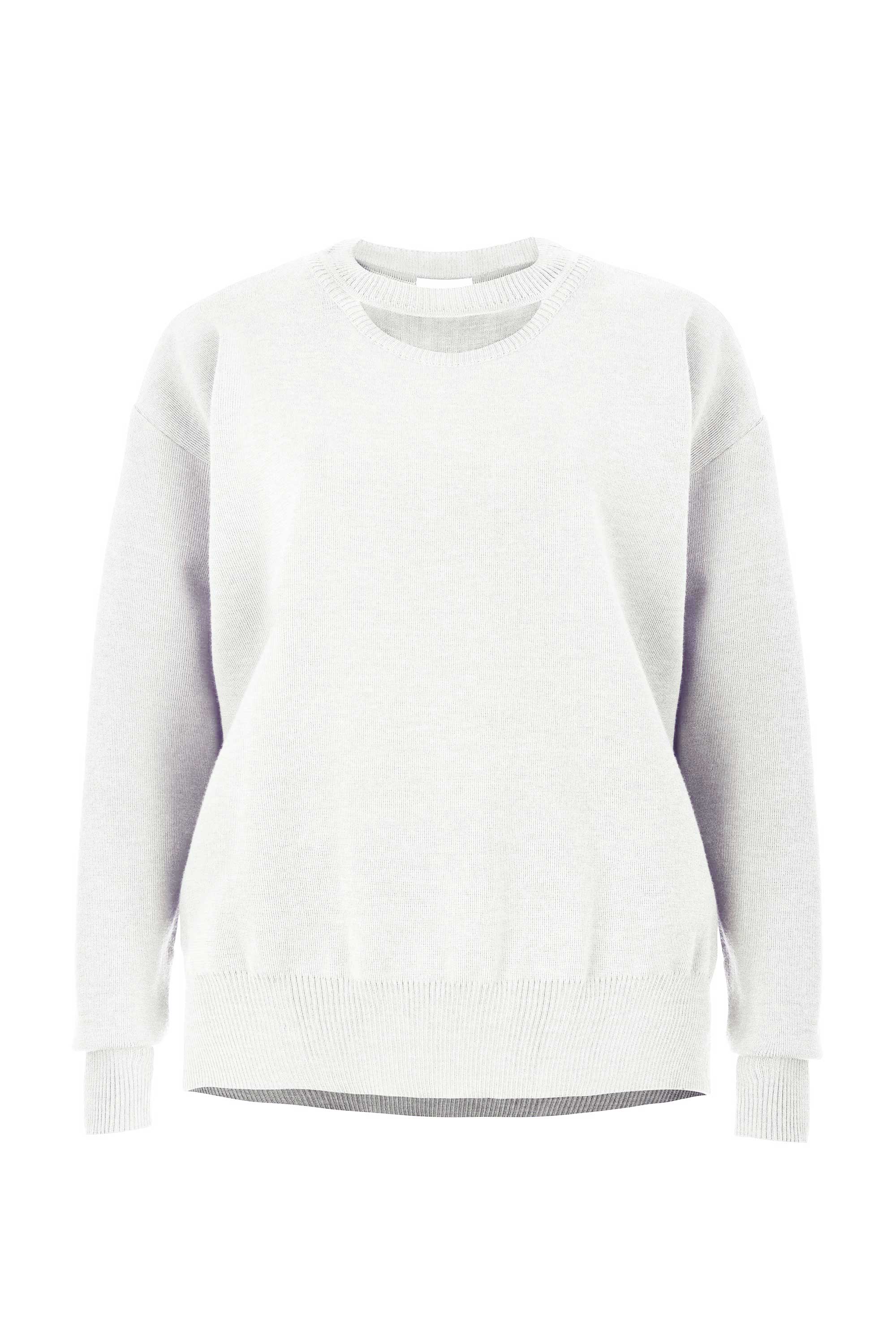 Rotondo 100% Merino Jumper White *Limited Edition*